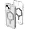 UAG Husa Plyo MagSafe Series iPhone 15 Ice Silver