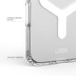 UAG Husa Plyo Magsafe iPhone Air Ice White