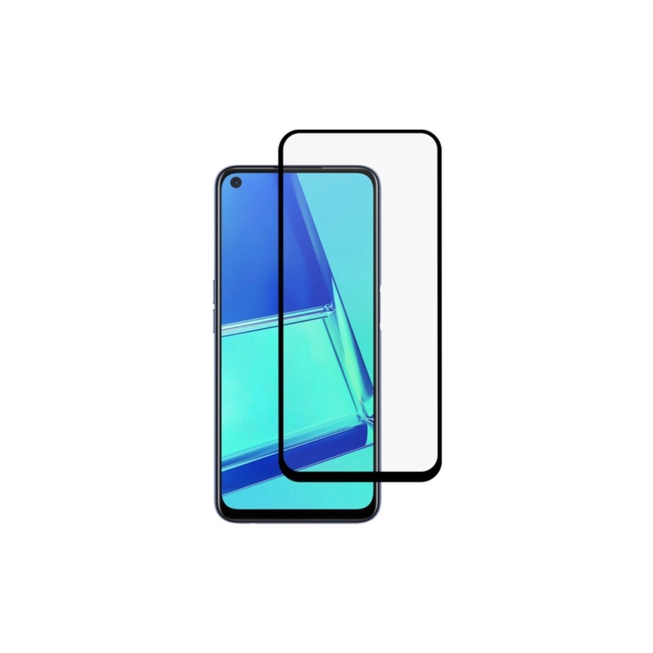 Folie Oppo A72 Lemontti Sticla Full Glue Black