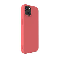 Husa iPhone 13 Lemontti Silicon Soft Slim Santa Red