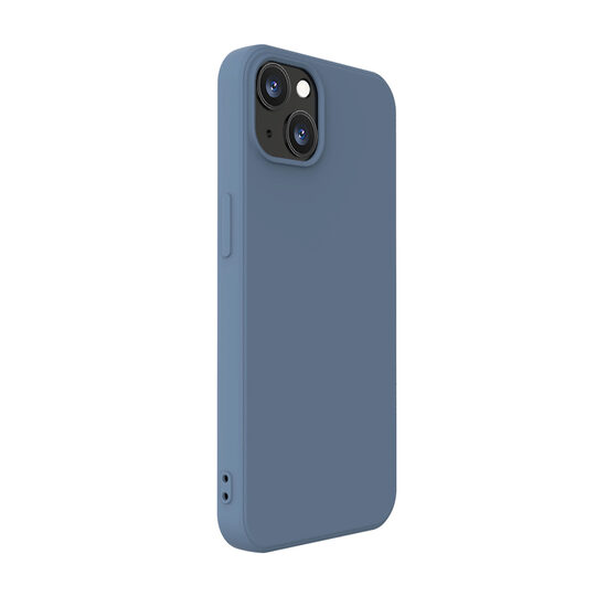 Husa iPhone 13 Lemontti Silicon Soft Slim Lavender Gray