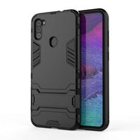 Husa Samsung Galaxy A11 Lemontti Shockproof Case Black