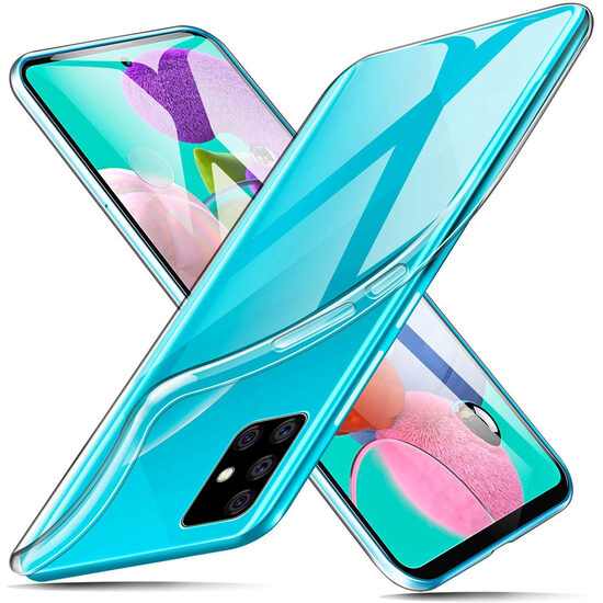 Husa Samsung Galaxy A51 4G Lemontti Silicon Transparent