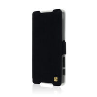 Husa Sony Xperia Z5 Compact Just Must Book Slim Negru (silicon in interior)