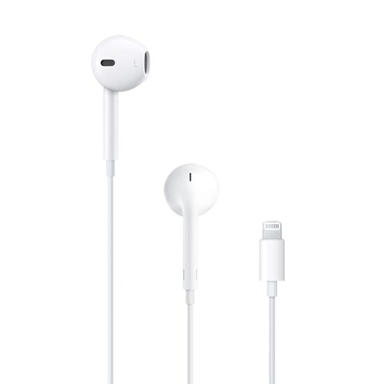 Casti Original Apple Earpods cu conector Lightning Alb