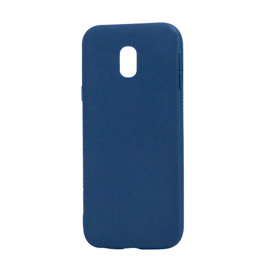 Husa Samsung Galaxy J5 (2017) Lemontti Silicon Silky Albastru Inchis