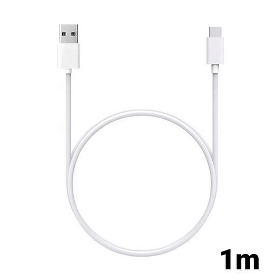 Cablu Type-C Procell USB Alb 1m