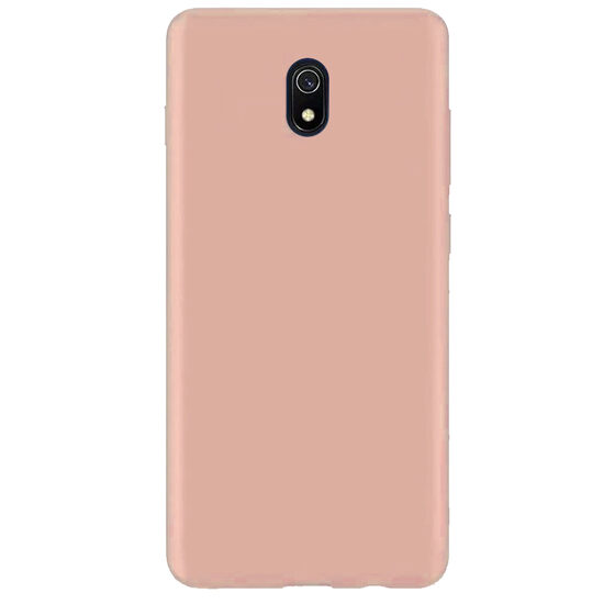 Husa Xiaomi Redmi 8A Lemontti Silicon Silky Roz