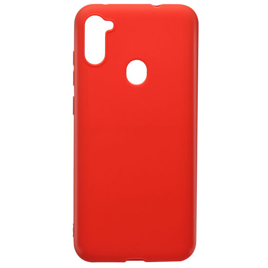 Husa Samsung Galaxy A11 Lemontti Silicon Silky Rosu