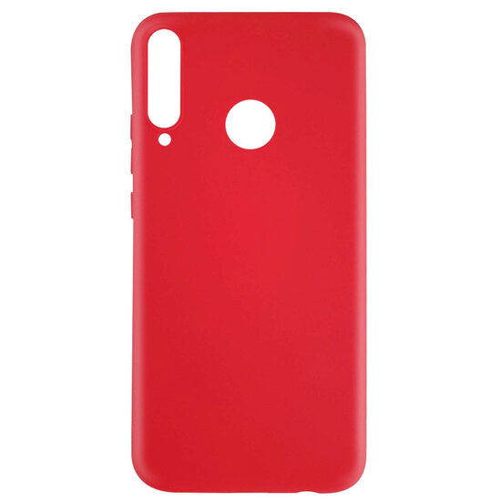 Husa Huawei P40 Lite E Lemontti Silicon Silky Rosu