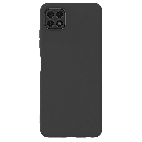Husa Samsung Galaxy A22 5G Lemontti Silicon Silky Negru