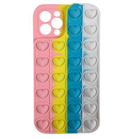 Husa iPhone 11 Pro Lemontti Heart Pop it Multicolor 2