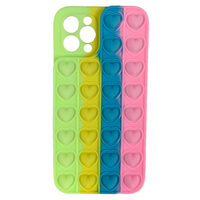 Husa iPhone 11 Pro Lemontti Heart Pop it Multicolor 4