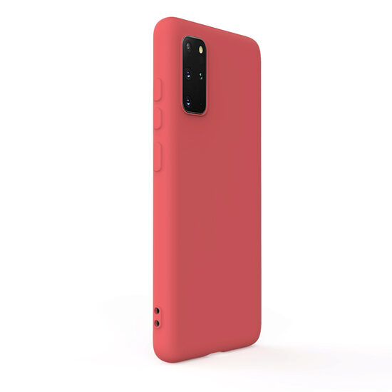 Husa Samsung Galaxy S20 Plus Lemontti Silicon Soft Slim Santa Red