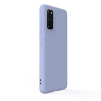 Husa Samsung Galaxy S20 Plus Lemontti Silicon Soft Slim Lavender Gray