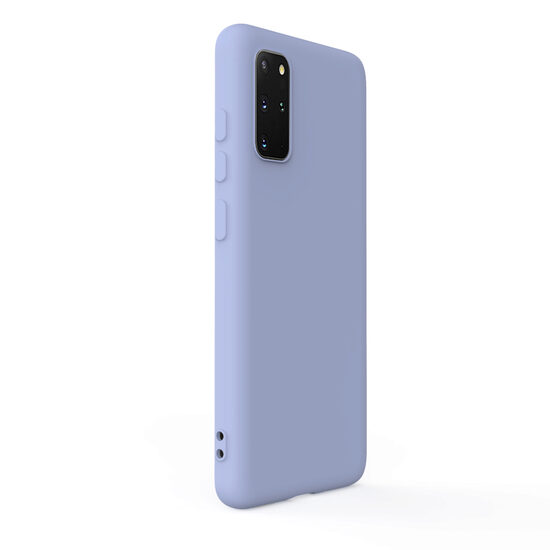 Husa Samsung Galaxy S20 Plus Lemontti Silicon Soft Slim Lavender Gray