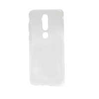 Husa Nokia 6.1 Plus (Nokia X6) Devia Silicon Naked Crystal Clear (0.5mm)