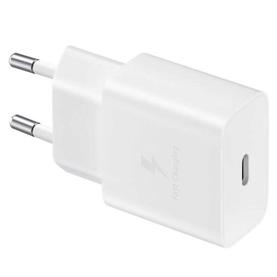 Incarcator Priza Type-C Samsung Original White (15W, fara cablu)