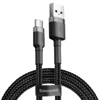 Cablu Type-C Baseus Cafule Series Gray & Black