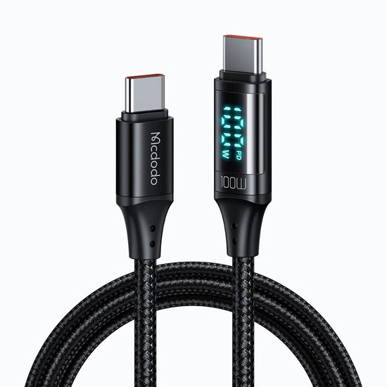Cablu Type-C la Type-C Mcdodo Digital HD Black
