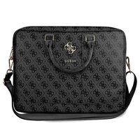 Geanta laptop Guess PU 4G Metal Logo Gri (15-16 inch)