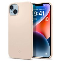 Husa iPhone 14 Spigen Thin Fit Sand Beige