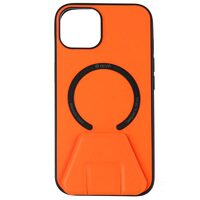 Husa cu suport iPhone 14 Devia Randy Series Magnetic Orange