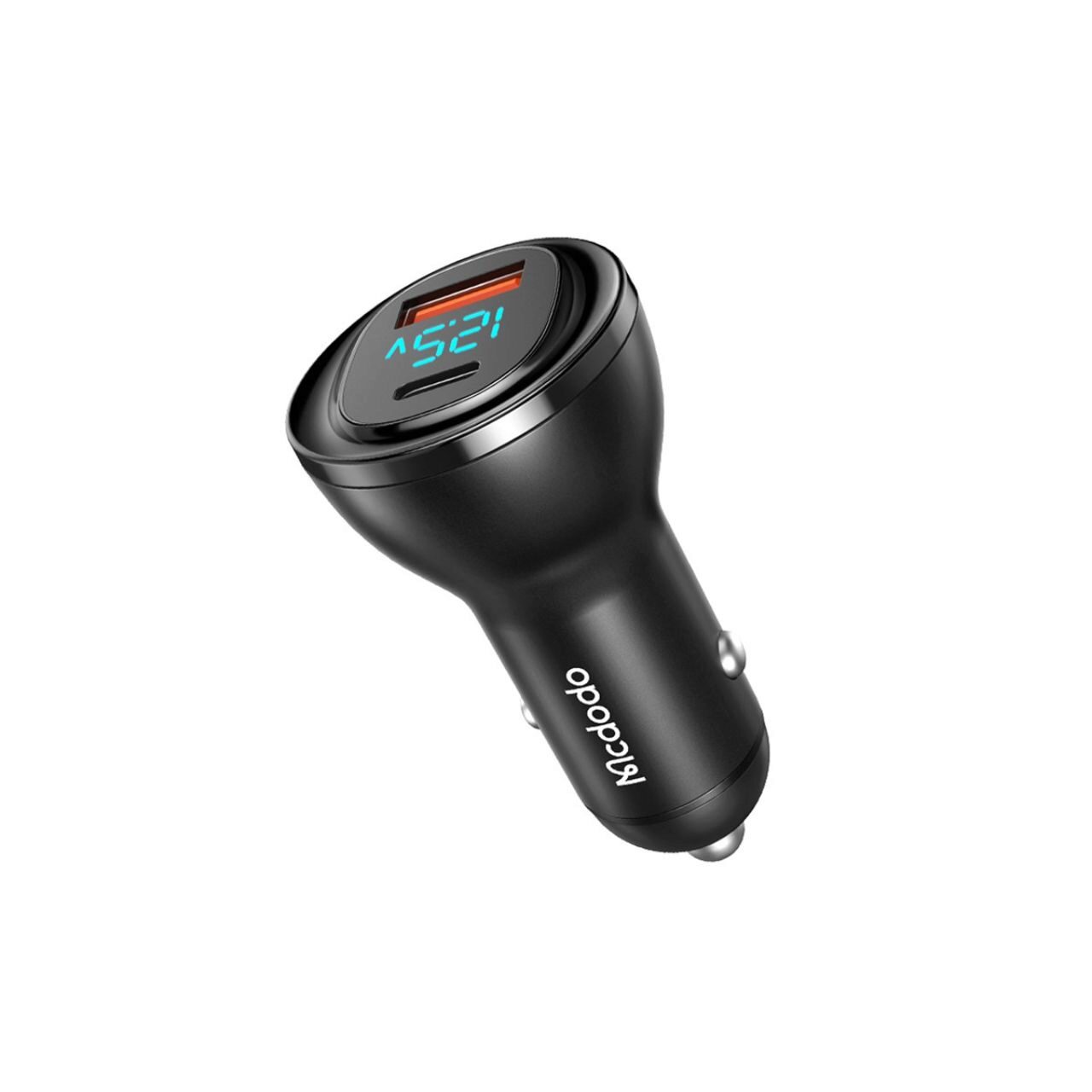 Incarcator Auto Mcdodo Aurora Series Digital Display PD Fast Charger USB-Type-C 95W Black