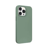 Husa iPhone 14 Pro Devia Silicon Nature Series Light Green