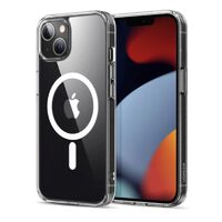 Husa iPhone 14 Devia Pure MagSafe Shockproof Clear