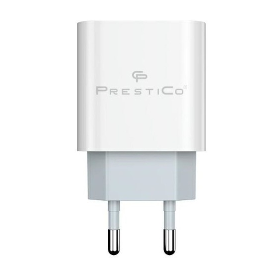 Prestico Incarcator Retea F8 USB-C, PD, Fast Charge, 20W Alb
