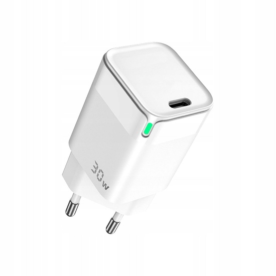 Prestico Incarcator Retea F14 USB-C, PD, Fast Charge, 30W Alb