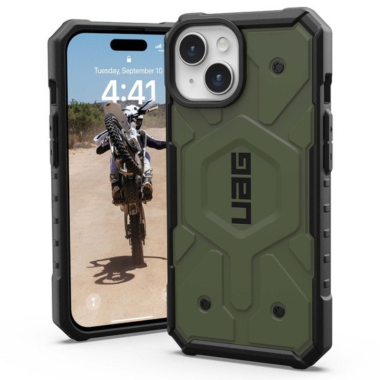 UAG Husa Pathfinder Magsafe iPhone 15 Olive Drab