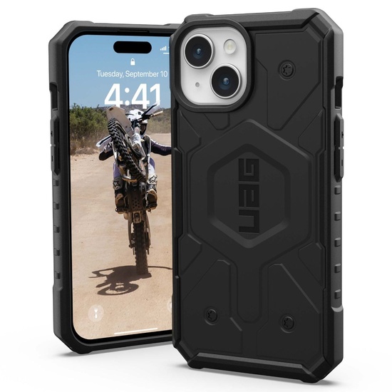 UAG Husa Pathfinder Magsafe iPhone 15 Black
