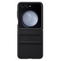 Samsung Husa Originala Flap Leather Cover Samsung Galaxy Z Flip5 Black