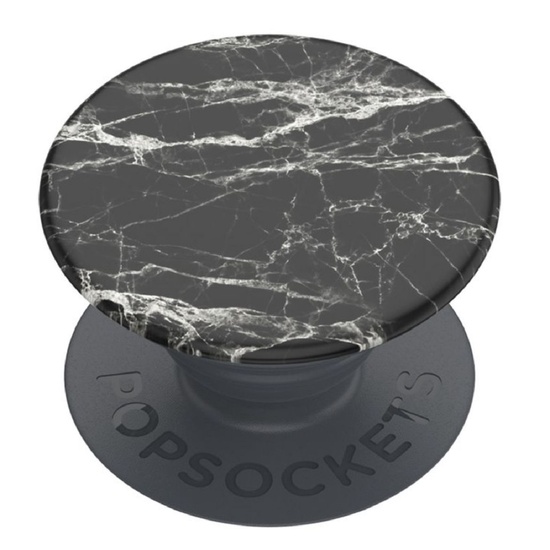 Popsockets Suport PopGrip Basic Adeziv Black Marble MM