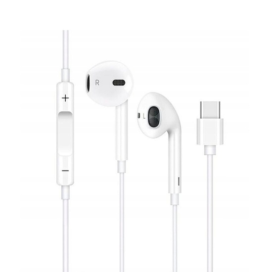 Prestico Casti In-Ear HF3 Type-C Alb