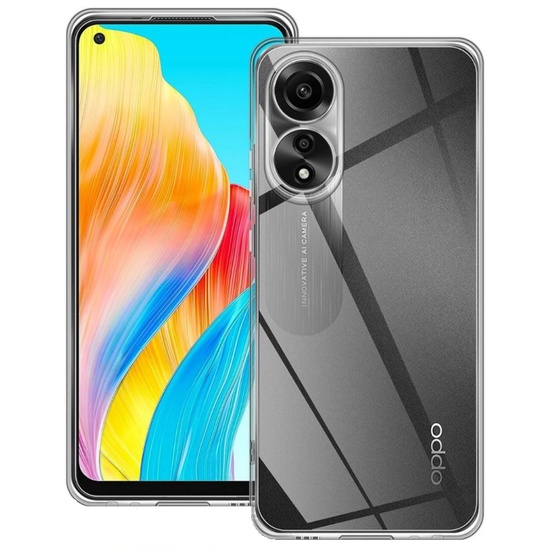 Lemontti Husa Clear Case Oppo A78 5G Transparent