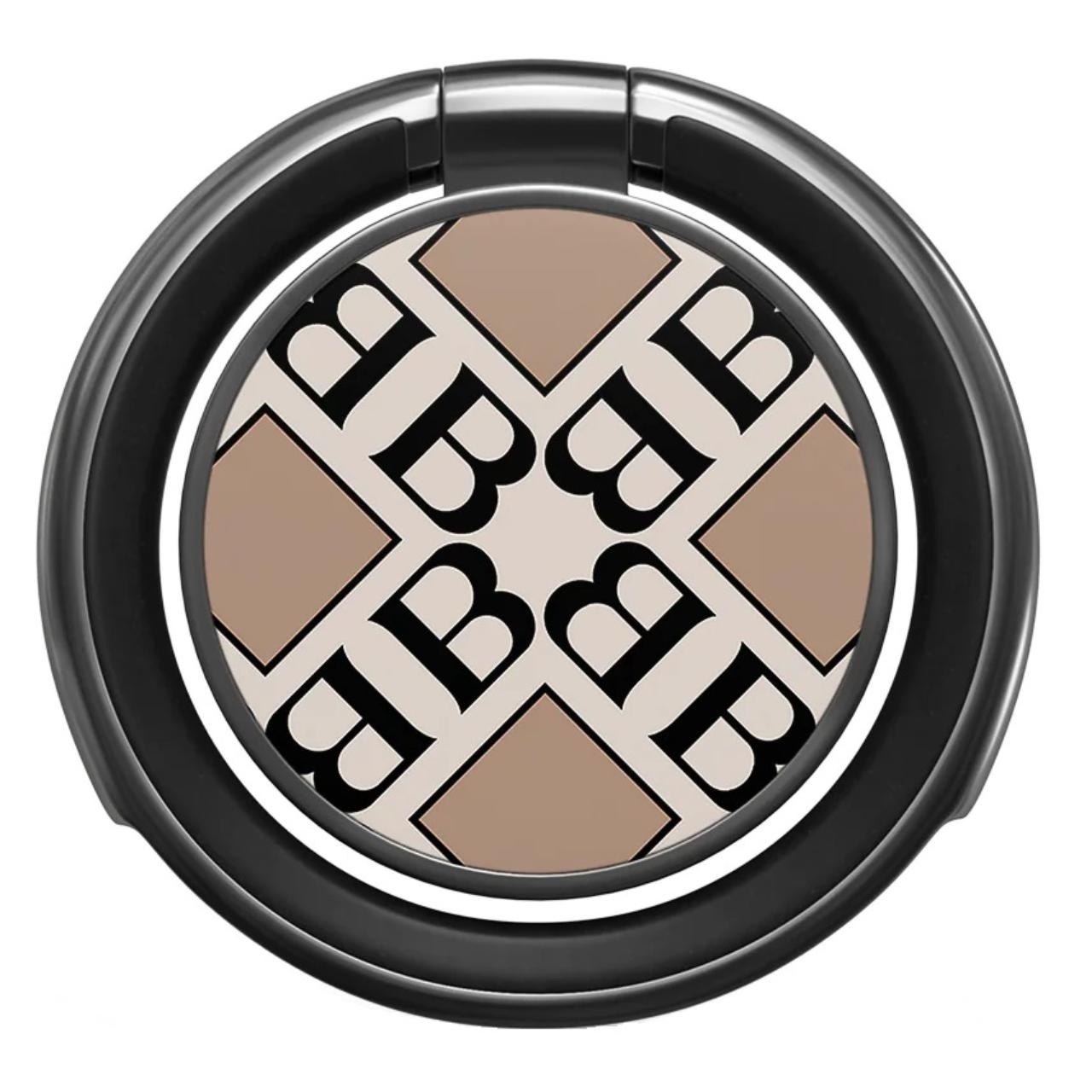 Burga Inel pentru telefon Gunmetal Monogram