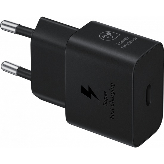 Samsung Incarcator Original Retea Super Fast Charging port USB Type-C, 25W, Negru