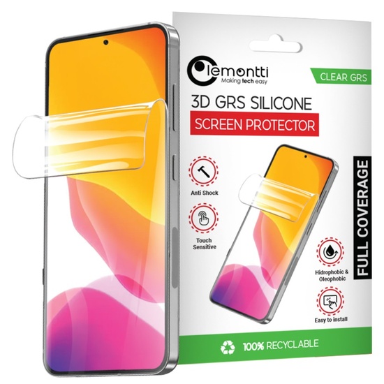 Lemontti Folie Silicon 3D GRS Clear Samsung Galaxy S22 Ultra