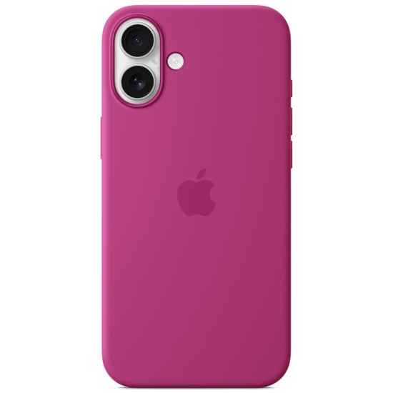 Apple Husa Originala Silicon iPhone 16, MagSafe, Fuchsia (Seasonal)