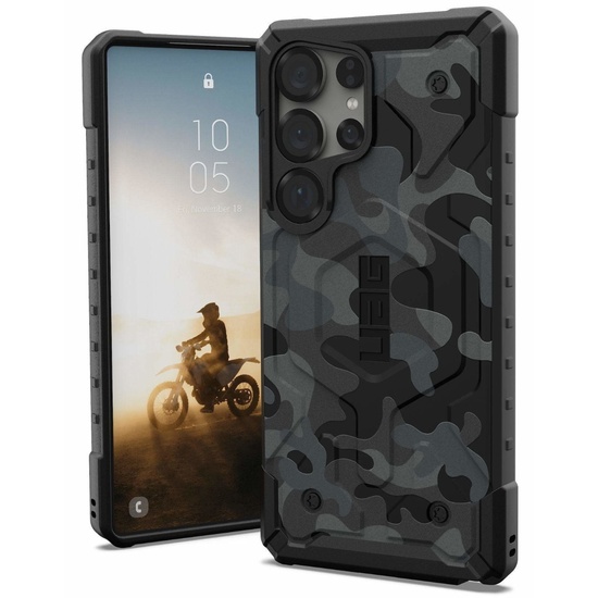 UAG Husa Pathfinder SE Magnetic Samsung Galaxy S25 Ultra Midnight Camo
