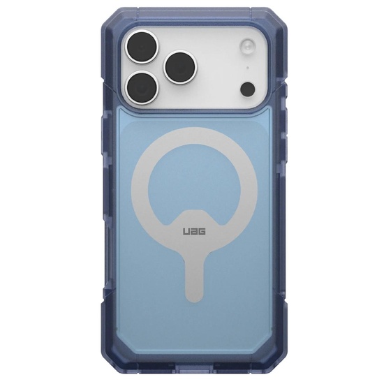 UAG Husa Trooper MagSafe iPhone 17 Pro Max Cloud Blue(2 parti: spate + protectie margini)