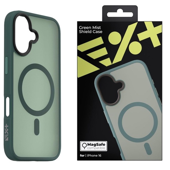 Next One Husa Mist Shield iPhone 16, MagSafe, Verde