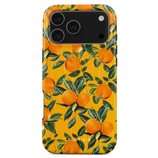 Burga Husa Dual Layer Magsafe Orange Lemonade iPhone 17 Pro Max
