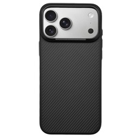 Comma Husa Kevlar Magnetic Shockproof iPhone 17 Pro Max Negru