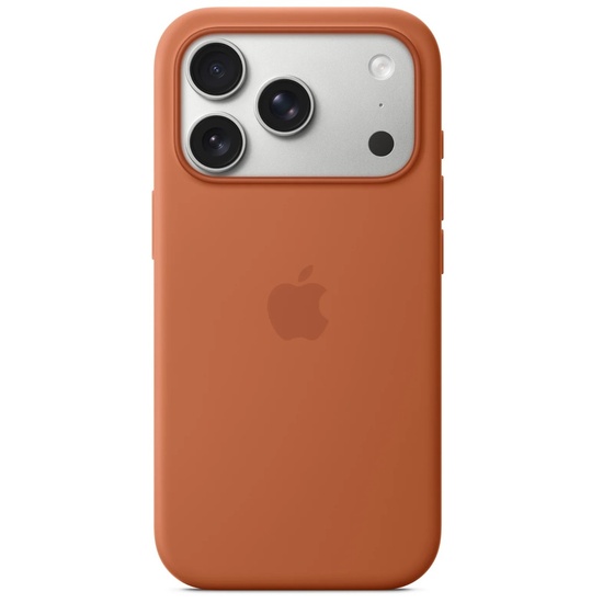 Apple Husa Originala Silicon MagSafe iPhone 17 Pro Max Terra Cotta