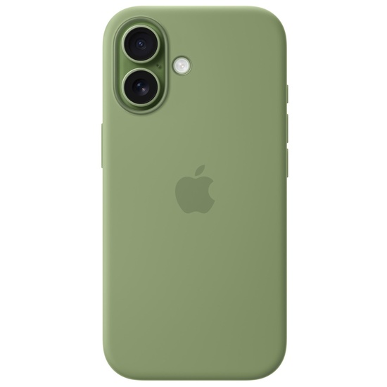 Apple Husa Originala Silicon MagSafe iPhone 17 Light Moss