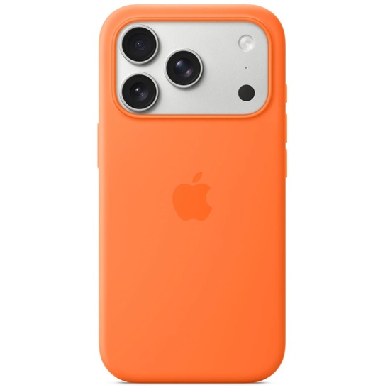 Apple Husa Originala Silicon MagSafe iPhone 17 Pro Max Orange
